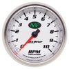 3-3/8" IN-DASH TACHOMETER, 0-10,000 RPM, NV